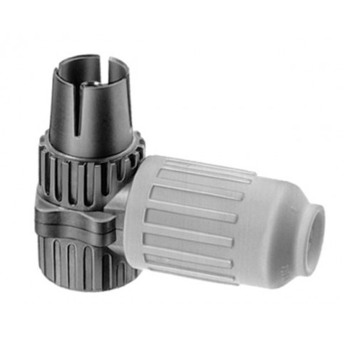 Triax KOKWI 3 IEC könyök, hüvely (fém)